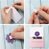Purple felt foam double-sided tape wool ball decoration DIY material Application Scenario